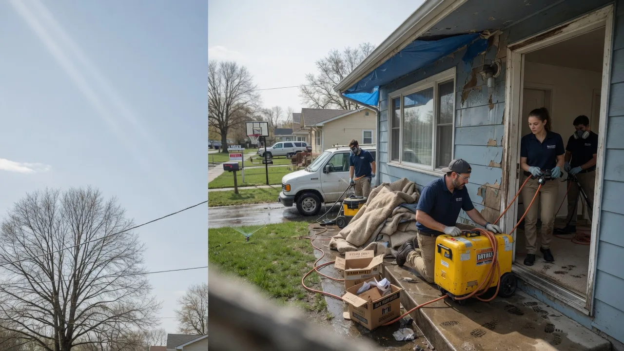 Basement Flood Cleanup in Scottsbluff, NE near me